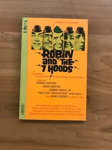 1964 Pocket Cardinal - Robin and the 7 Hoods by Jack Pearl Paperback Book - Imagen 1 de 2