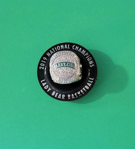 Baylor Lady Bears REPLICA 2019 National Championship Ring Womens Basketball Cover