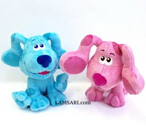 Just Play Blue's Clues & You! Peluche de peluche de 7" azul y magenta 2 piezas - Imagen 1 de 11
