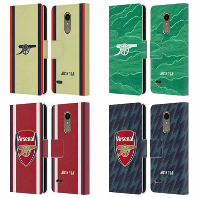 KIT ESCUDO OFICIAL ARSENAL FC 2021/22 CUERO LIBRO CARTERA ESTUCHE PARA TELÉFONOS LG 1 Foto 1 de 4