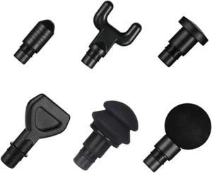 6 Pack Replaceable Massage Gun Heads, Muscle Massager Gun Accessories in Assorte - Picture 1 of 4