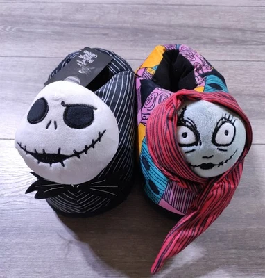 Zapatillas Pesadilla antes de Navidad Niñas Grandes Niños Talla 5 Jack Sally Casa Zapatos Foto 1 de 4