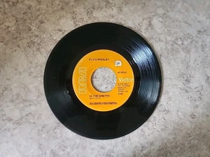 RCA ELVIS PRESLEY IN THE GHETTO 45 RPM - Picture 1 of 2