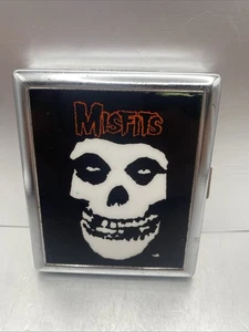 Estuche de cigarrillos vintage Misfits Fiend Skull - Imagen 1 de 9