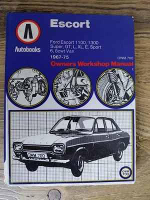 Ford Escort Mk1 (1967-1975) Autobooks Owners Workshop Manual - Image 1 of 4