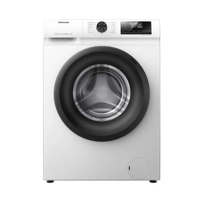 Lavatrice Slim 45Cm Hisense WFQP701219VM 7Kg 1200 Giri Vapore Classe A - Immagine 1 di 4