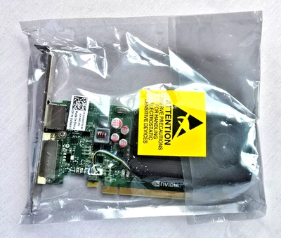 Dell NVIDIA Quadro K600 1GB GDDR3 Graphics Card - 0V5WK5 - DVI & DisplayPort - Image 1 of 3