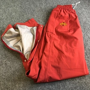 Iowa State Cyclones Warm Up Pants Mens Large Nike Team Issued Red Dri Fit - Picture 1 of 15