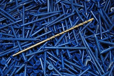 LEXAR INDUSTRIAL (175) Phillips Flat Head 3/16 x 3-1/4 Concrete Masonry Screw Tapcon Anchor & Bit