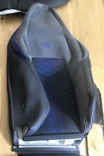 Genuine MK8 Golf R 2020 Onwards Drivers Material Seat Back Cover Electric Blue