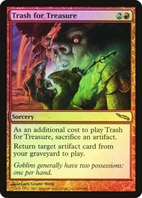Mirrodin  MTG  FOIL  Trash for Treasure  Magic - Image 1 of 2