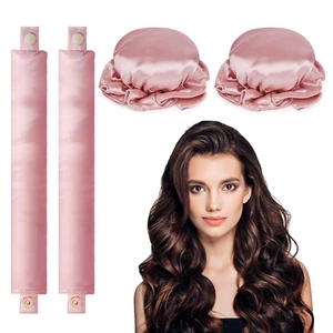 Locken Ohne Hitze, 4 Stück Overnight Curls Haargummis, Haarstäbe, Weiches Keine - Bild 1 von 12