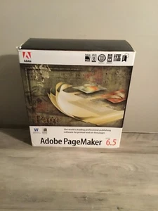 1999 Adobe PageMaker 6.5 Plus for Macintosh Business Page Layout - Picture 1 of 2