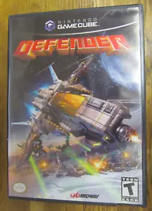 NINTENDO GAMECUBE DEFENDER VIDEOSPIEL KOMPLETT MIT HANDBUCH BEWERTET T KOSTENLOSER VERSAND - Bild 1 von 1