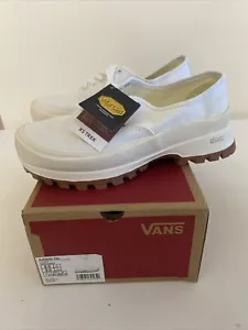 New Vans Authentic Vibram Sole True White Size 8 Mens 9.5 Womens Low Top - Picture 1 of 5