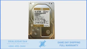 WESTERN DIGITAL GOLD YELLOW 4TB 7.2K 3.5" SATA WD4002FYYZ - Picture 1 of 1