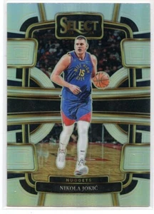 Baloncesto Nikola Jokic 2023-24 Panini Select plateado Prizm Denver Nuggets #32 - Imagen 1 de 2