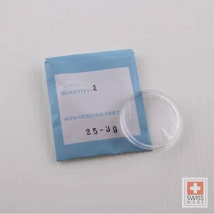 Vetro plastica esalite per Rolex Tropic n° 39 Domed Export Quality Made Svizzera - Foto 1 di 2