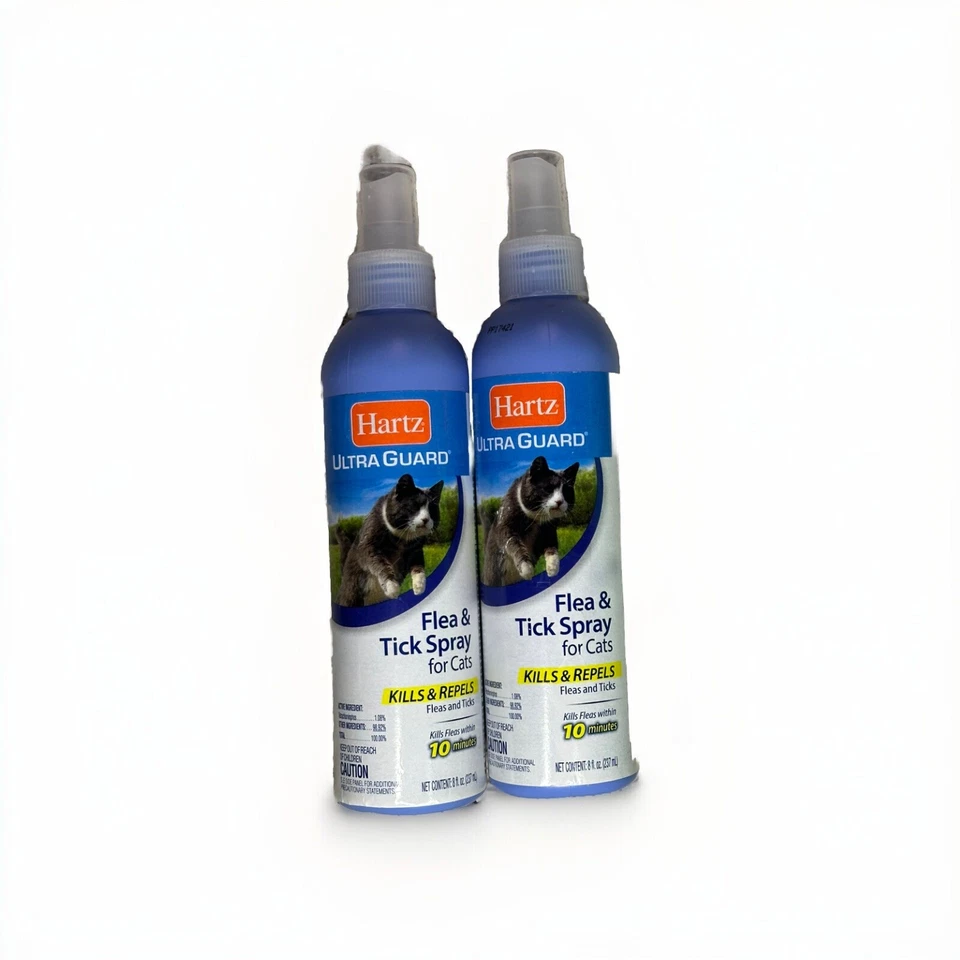 Hartz Ultra Guard Flea & Tick Spray for Cats - 8 oz