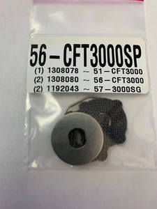 PEN ROLLE TEIL - 56-3000SP Battle II BTLii 3000 4000 Drag Washers Kit HT-100 - Bild 1 von 1