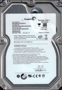 ST31500341AS P/N: 9JU138-259 F/W: SD1B TK 9VS3 Seagate 1.5TB - Picture 1 of 1