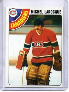 1978-79 TOPPS #158 MICHEL LAROCQUE MONTREAL CANADIENS - Picture 1 of 2