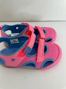 OshKosh B'Gosh Zap 2 Light-Up Shoes Girls Size 11 Pink Toddler Fisherman - Picture 1 of 8