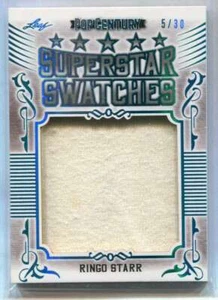 2021 Leaf Pop Century Metal Superstar Swatches Ringo Starr Wardrobe Relic 5/30 - Picture 1 of 2