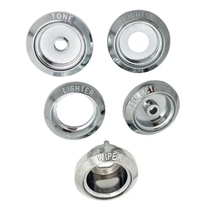 Pontiac GTO 1969~1972 juego de bisel de tablero 5 piezas nuevo Dynacorn RPI725W - Imagen 1 de 2