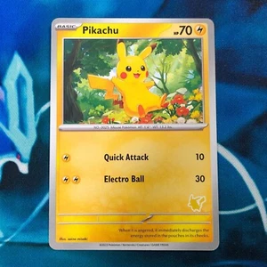Pokémon TCG Pikachu My First Battle Deck Pikachu Stamped Promo NM/M - Picture 1 of 2