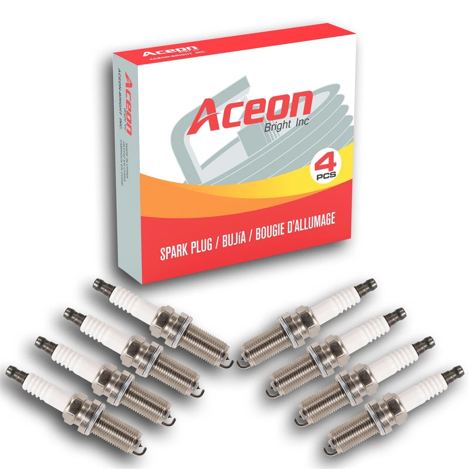 Set of 8 Spark plug compatible with Nissan 2000-2009 Sentra Altima Pathfinder - Image 1 of 1