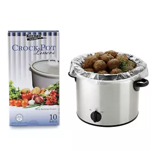 Kitchen Selection Crock Pot Liner Slow Cooker - 5-6 Quart - Picture 1 of 6