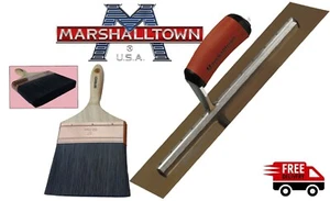 Marshalltown Plastering MXGold SS Finishing Trowel Durasoft 13"/14"/16"/18"/20" - Picture 1 of 3
