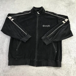 Vintage Enyce Jacket Mens Extra Large Track Jacket Full Zip Velour Y2K Hip Hop - Picture 1 of 15