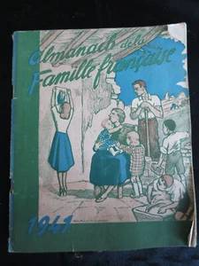 Almanach ! Almanach de la famille française ! 1941 ! C68 - Picture 1 of 1
