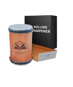 Rolling Knife Sharpener set Sharpening Kit with Roller Tool and Magnetic Holder - Picture 1 of 9