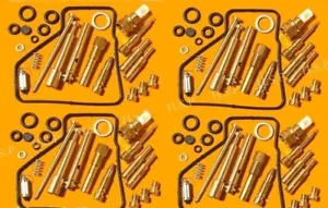 Carburetor overhaul repair kit for Honda VFR400R NC30 Gasket Main Jet - Bild 1 von 2