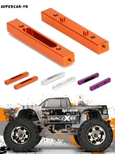 2p ALUMINUM FRONT REAR BULKHEAD MOUNT HPI SAVAGE 21 25 SS 3.5 4.6 FLUX X XL 1/8 - Picture 1 of 23