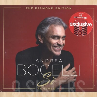 +2 BONUS TRACKS--- ANDREA BOCELLI Sì Forever: Diamond Edition EXCLUSIVE CD 0624 - Image 1 of 4