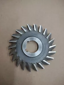 REDUCED: Side Cutter 4x1/4" Union Twist Drill. Athol Mass. Used. 1" Arbor. HS-12 - Picture 1 of 8