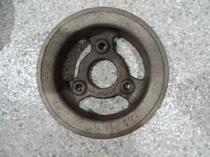 65-69 Corvette 396 427 454 Cast Iron Deep 2-Groove C/S Pulley-GM#3863108-USED - Foto 1 di 5