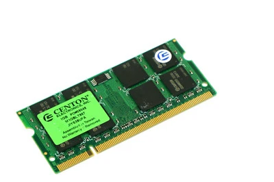 JIYS38UFA GENUINE CENTON LAPTOP MEMORY 1GB DDR2 PC2-5300 667MHZ (CA68) - Image 1 of 2