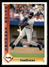 Deion Sanders Baseball Card Single * You PICK CHOOSE * Yankees Braves Reds Giant