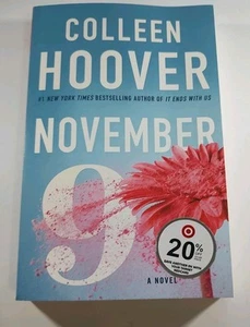 November 9 by Colleen Hoover 2015 Trade Paperback - Foto 1 di 6