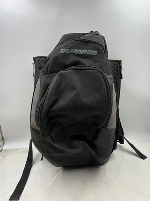 DeMarini 棒球垒球棒包背包黑色双蝙蝠袖栅栏钩 — 第 1/4 张图片