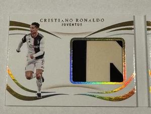 CRISTIANO RONALDO 2020 PANINI IMMACULATE MATCH-WORN PATCH AUTO BOOKLET /99 RARE - Picture 1 of 7