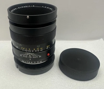 Leica Macro Elmarit R 60mm f/2.8 3cam Lens w/ Lens Cap Made In Germany - Image 1 of 4