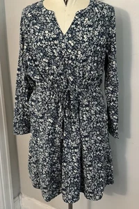 PACT Bio Baumwolle Cafe Krepp Stufen Kleid Festival Boho Nachhaltig Gr. M Neu mit Etikett - Bild 1 von 16