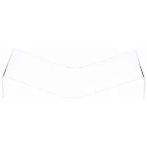 Plymor Clear Acrylic Open Book Display Stand, Flat, 19.625" W x 12" D x 3.5" H - Picture 1 of 2