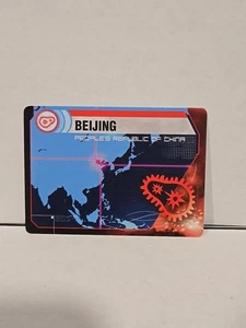 Pandemic Board Game Beijing People's Republic Of China Location Card Replacement - Picture 1 of 2